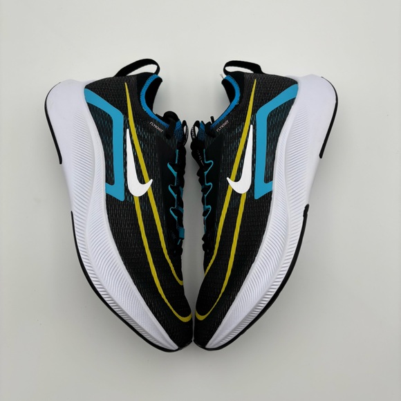 Men’s Nike Zoom Fly 4 Black Chlorine Blue Shoes
